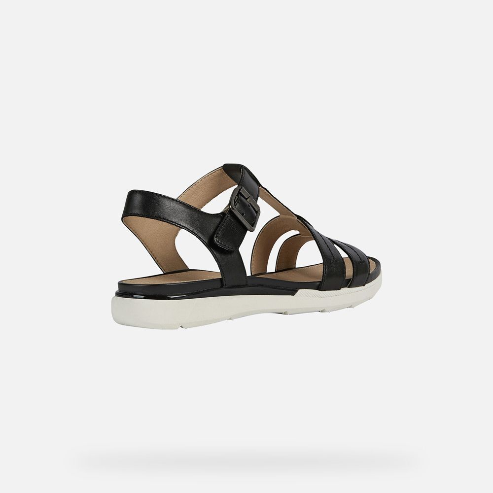 Sandalias Geox Senhora Pretas - Hiver - NAORX0856